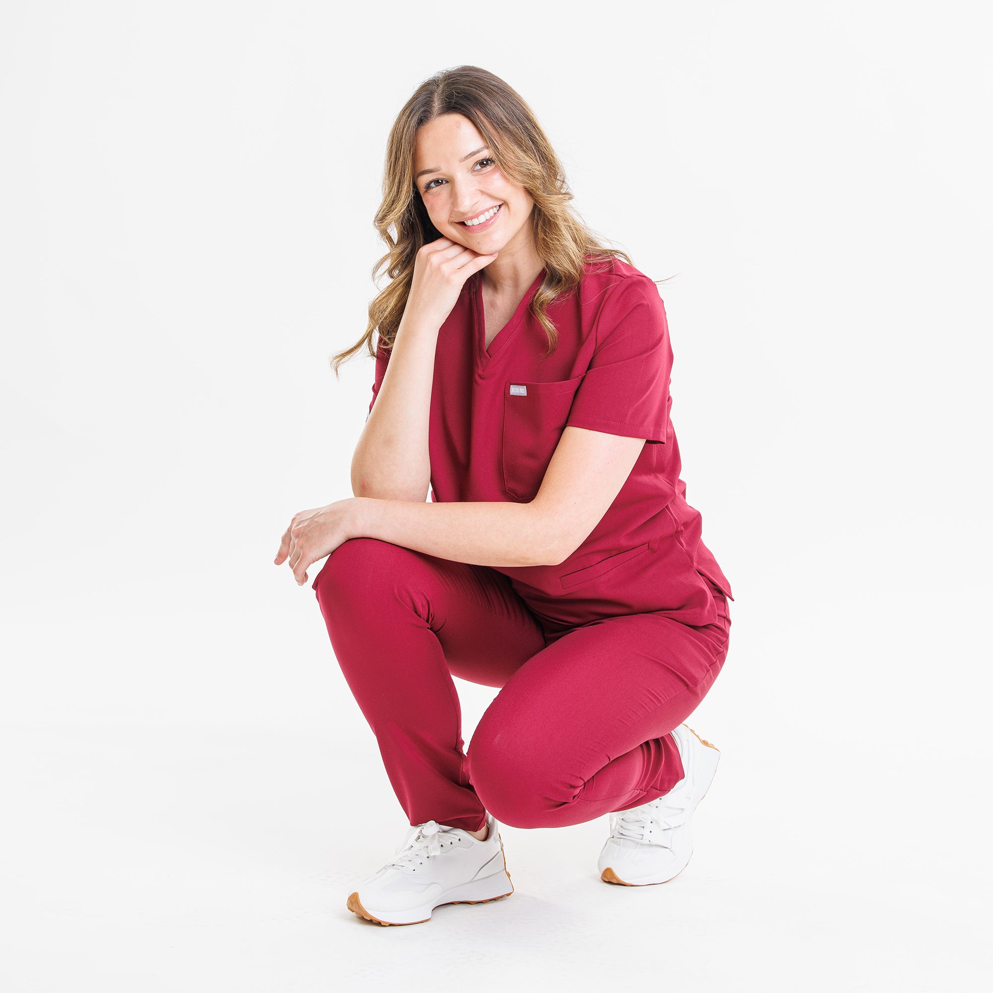 Scrubie - Burgundy női felső