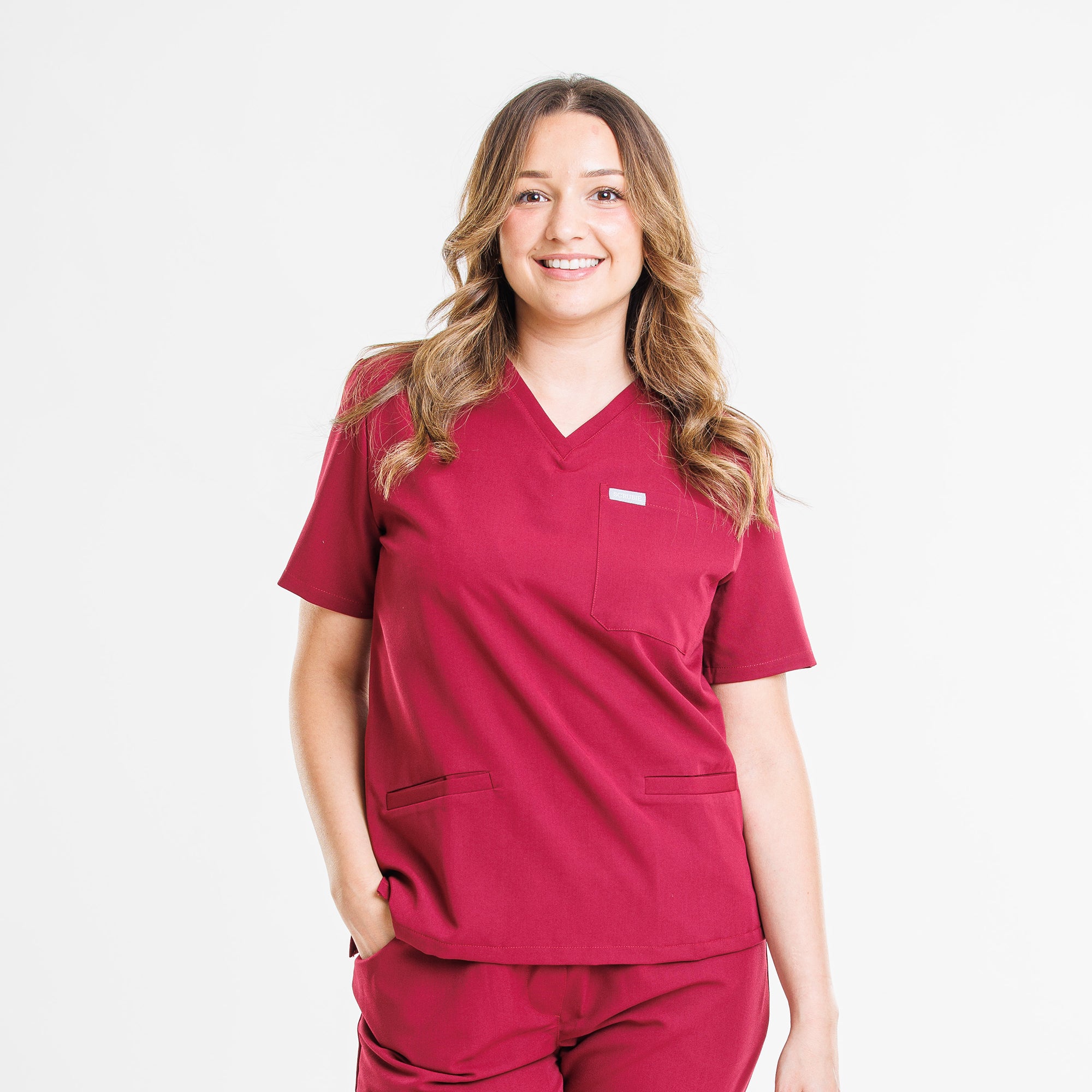 Scrubie - Burgundy női felső