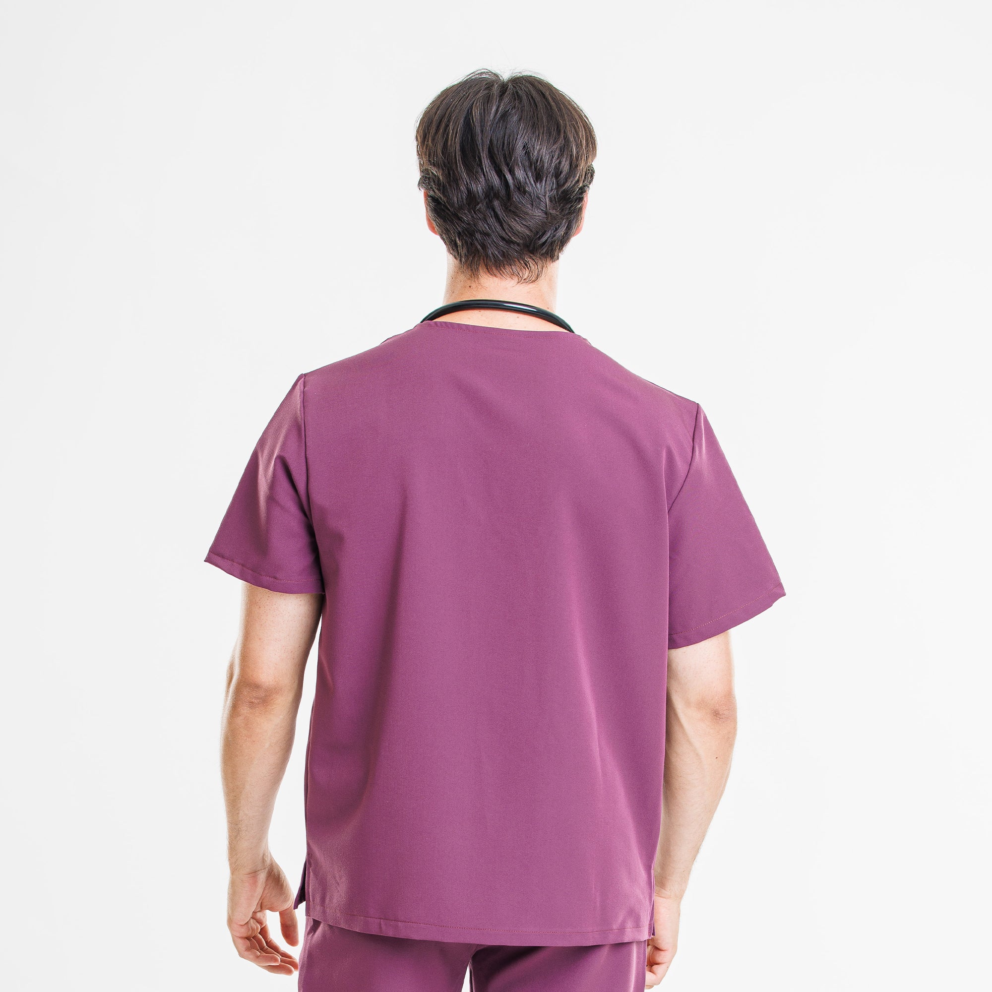 Scrubie - Plum Purple férfi felső