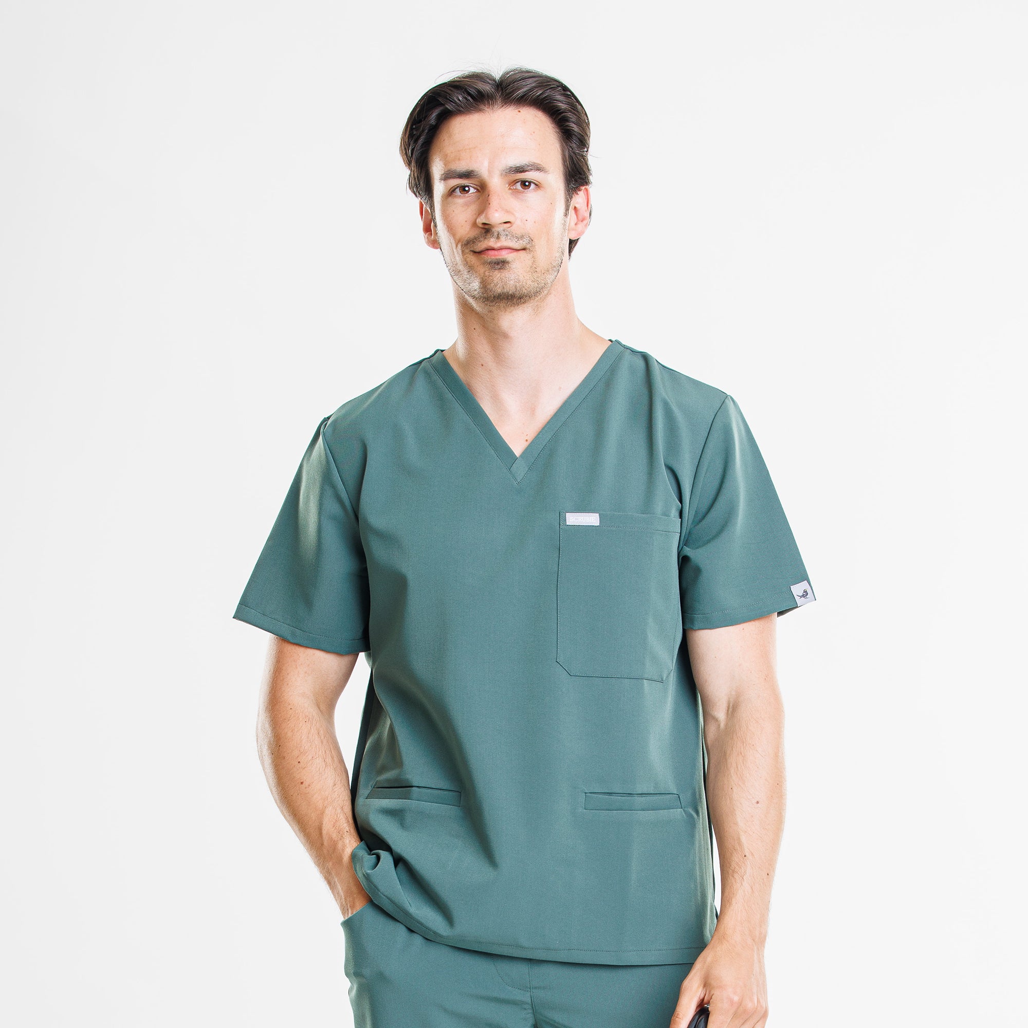 Scrubie - Sage Green férfi felső